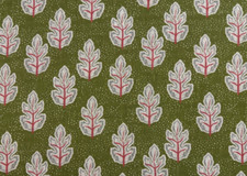 Tessuto 100% Lino Foglia di