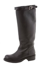 Twin Set stivali pelle nero 37( calzano grande 37. 5)