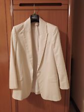 Giacca donna Kaos in cotone foderato, bianca - Taglia 40, nuova