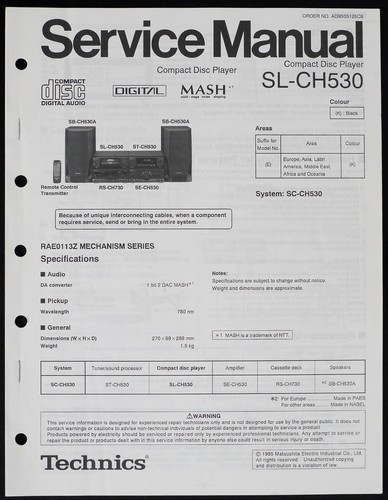 Lettore originale technics - cd,