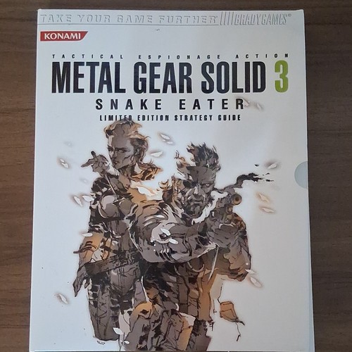 Bradygames metal gear solid - solid, 3