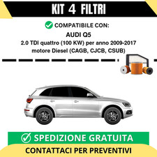 Kit 4 Filtri Tagliando per