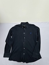 Camicia Fred Perry nera in