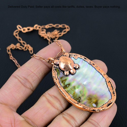 Collana catena abalone