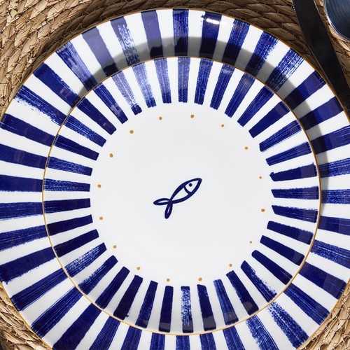 Servizio tavola blu modello - da,