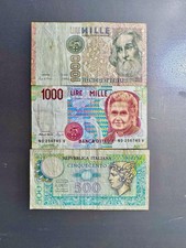 Italy 500 1000 lire 3 - lire,