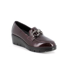 Enval Soft jenifer mocassino donna in vera pelle con zeppa plantare estraibile