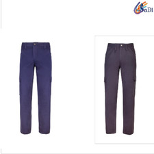 PANTALONI PANTALONE DA LAVORO STRETCH MULTISTAGIONE MULTITASCHE IN COTONE S-3XL