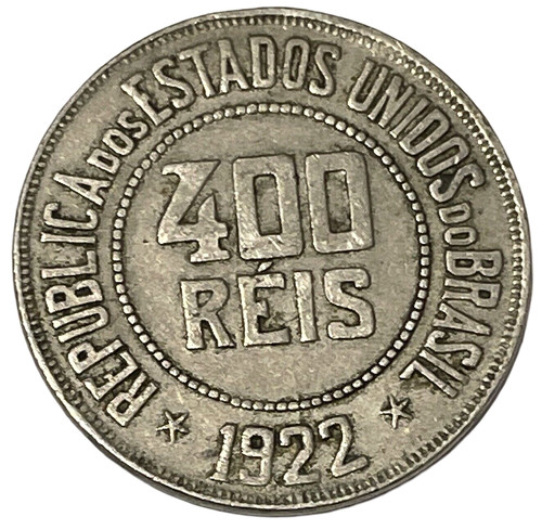 1922 brasile 400 reis world - 1922,