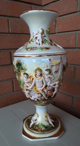 Capodimonte bellissimo vaso - bellissimo,