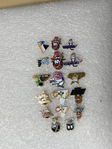 Nhl muppet pins - nhl,