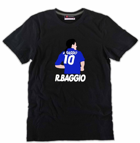 Shirt roberto baggio italia - t-shirt,