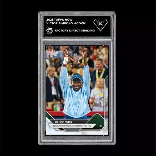 2025 topps now victoria mboko - 2025,