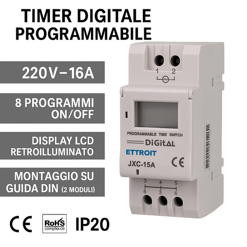 Ettroit timer digitale guida - ettroit,