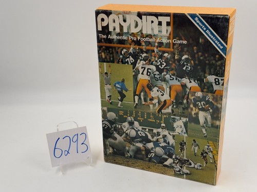 Avalon hill pay dirt nfl - dirt,