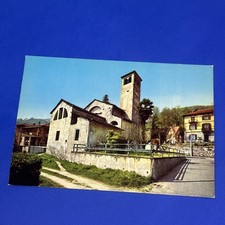 BORGOSESIA AGNONA CHIESA PARROCCHIALE CARTOLINA VINTAGE