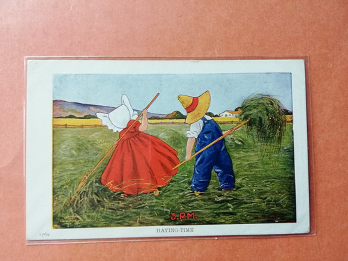 Cartolina romantica inizi 900 - cartolina,