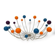 Fruttiera centrotavola design sputnik space age modernariato in stile C. Eames