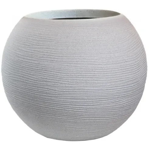 Vaso resina beige 40x33 - in,