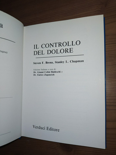 Controllo del dolore brena - del,
