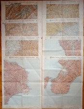 Lotto vecchie cartine Carta