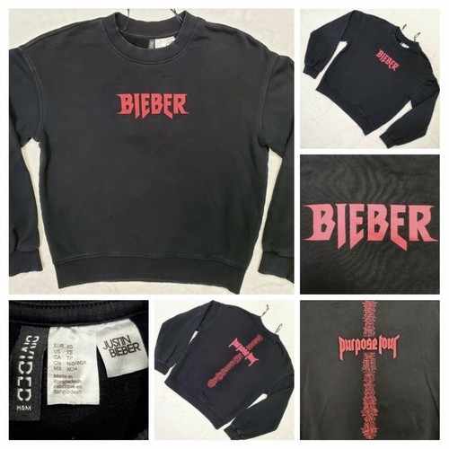 Felpa girocollo justin - girocollo, h&m