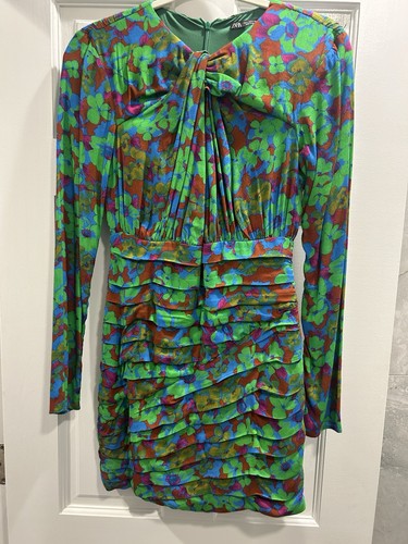 Mini abito zara verde - mini,