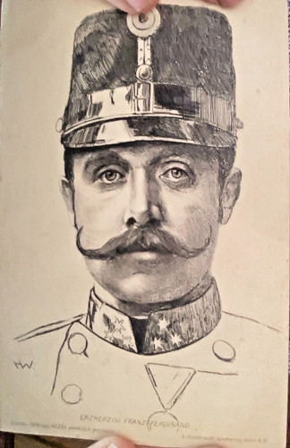 Cartolina francesco ferdinando - cartolina,