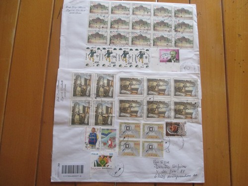 Italia 2014 buste affrancate - italia,
