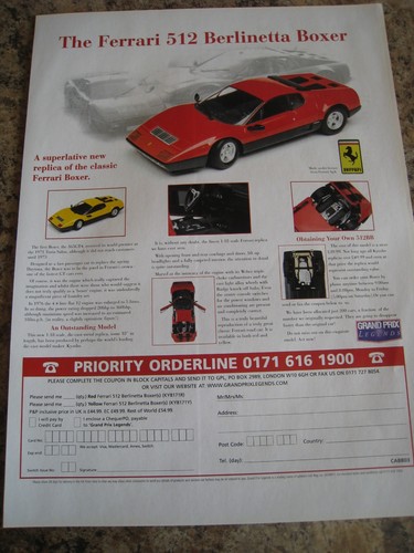 The ferrari 512 berlinetta - 512,