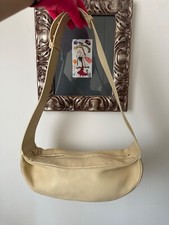 Cos: borsa in vera pelle color panna 