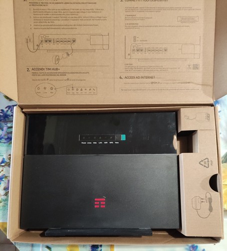 Tim hub modem nero - tim,