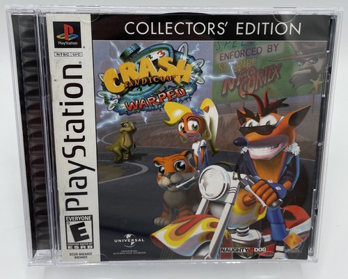 Crash bandicoot warped - bandicoot, ps1