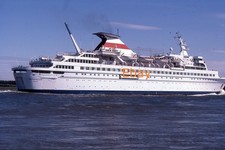 35mm Slide - Cruise Ship