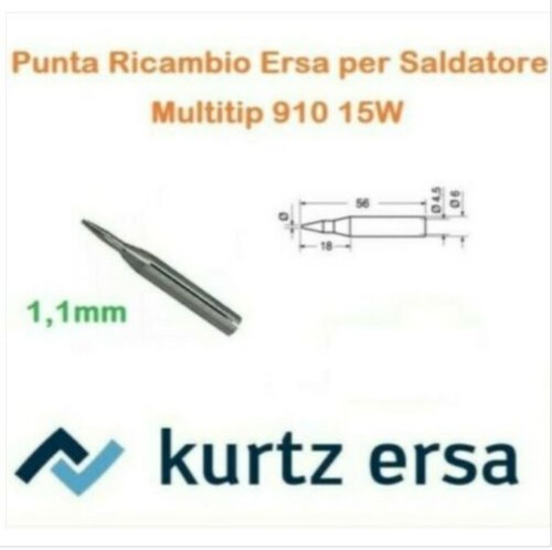 Punta ricambio ersadur - punta,