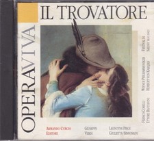 VERDI IL TROVATORE CD SALISBURGO 1962 PRICE SIMIONATO CORELLI OPERAVIVA E00480