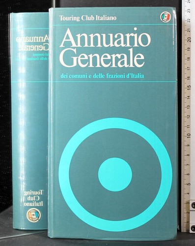 Annuario generale dei comuni - annuario, e