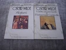 Lotto 2 libri Oscar Wilde -