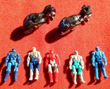 Diaclone reboot  5 DIANAUTI  dia-nauts + 2 MOTO motorbike original TAKARA