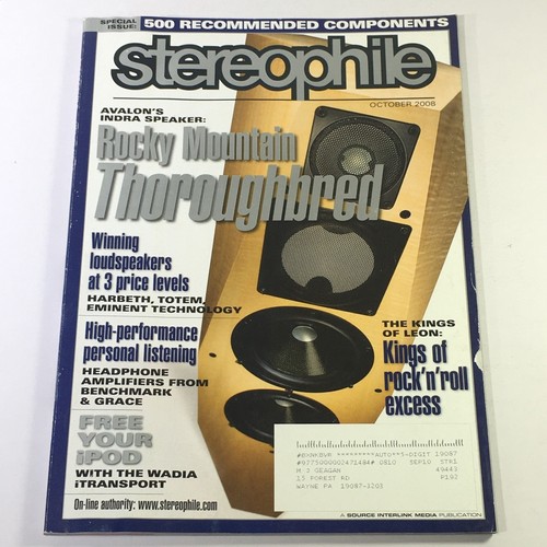 Stereophile magazine october - stereophile,