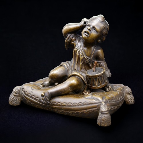 Raro bronzetto xix sec 1800 - xix,