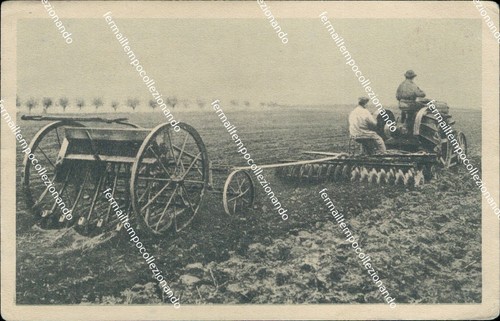 Be479 cartolina fiat trattrice - be479,