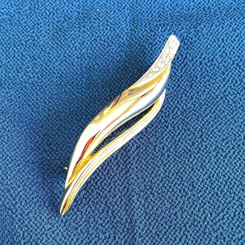 Spilla vintage oro con - spilla,