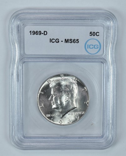 1969 kennedy mezzo dollaro - kennedy,