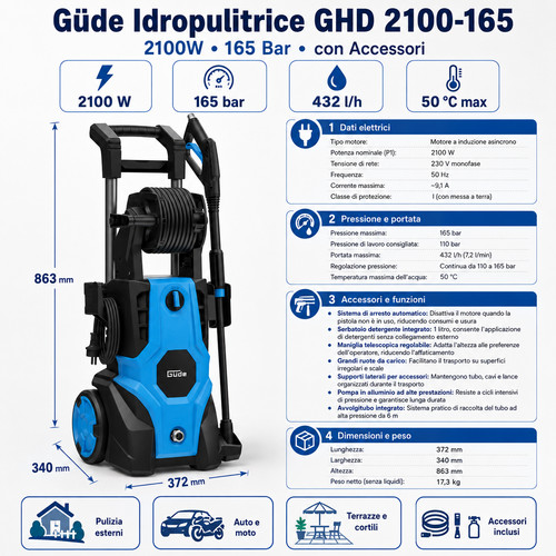 Güde idropulitrice ghd - idropulitrice,