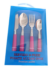 SERVIZIO POSATE IN ACCIAIO