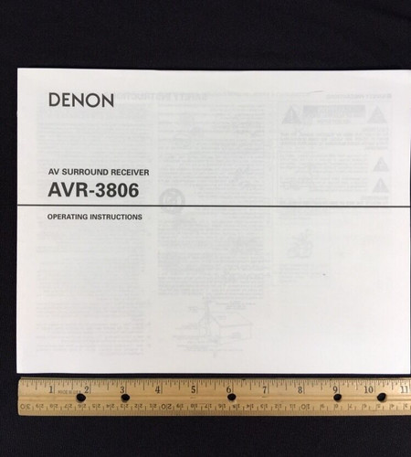 Denon avr 3806 - avr-3806, ricevitore