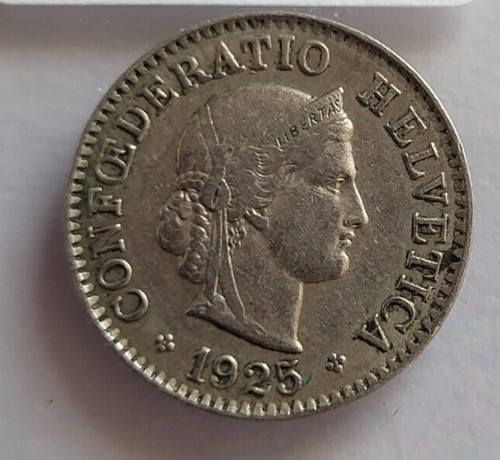 1925 rappen svizzera - 1925, 5