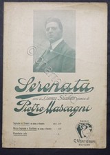 Spartiti - P. Mascagni - Serenata - canto e piano