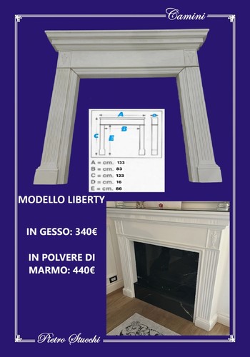 Cornice per camino - cornice, consolle